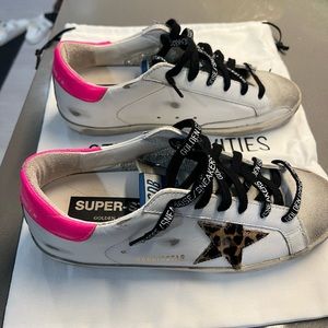 Golden Goose Shoes size 38. Limited Edition. Only worn once